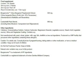 NOW Foods Cholesterol Pro Специализирана Формула за Регулиране на Холестерола - 120 таблетки, 60 дози