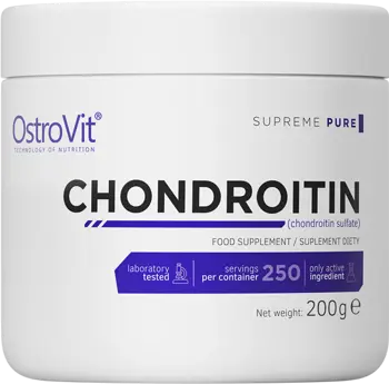 OstroVit Chondroitin Sulfate Powder Хондроитин Сулфат на Прах - 200 грама, 250 дози