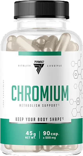Trec Nutrition Chromium Picolinate 200 mcg Подкрепа за метаболизма и кръвната захар