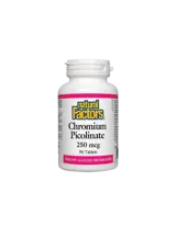 Chromium Picolinate 250 mcg 90 Таблетки, 90 Дози - Контрол на кръвната захар и теглото