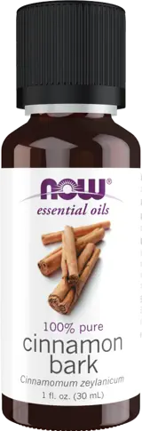 NOW Foods Cinnamon Bark Oil 100% Pure Cinnamomum Zeylanicum Кора от Канела - 30 мл