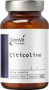 OstroVit Citicoline 250 мг Цитиколин - 60 капсули, 30 дози