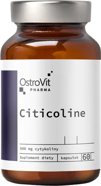OstroVit Citicoline 250 мг Цитиколин - 60 капсули, 30 дози