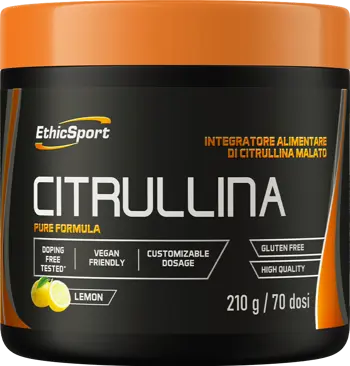 EthicSport Citrullina Powder Чист цитрулин малат за издръжливост и помпа