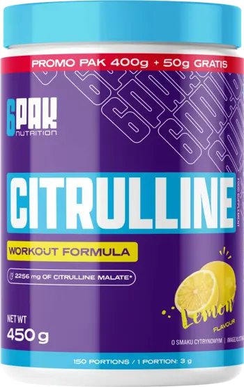 6PAK Nutrition Citrulline Powder Цитрулин на Прах - 450 грама, 150 дози