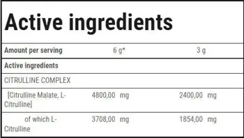 Trec Nutrition Citrulline Synergy 2 източника на цитрулин за помпа и издръжливост