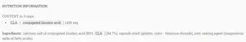 CLA | Conjugated Linoleic Acid