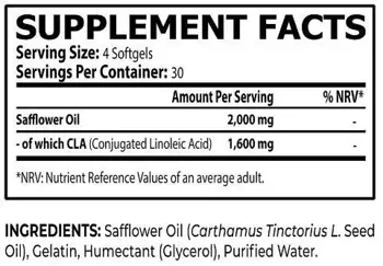 Core Champs CLA 500 mg Подкрепа за отслабване