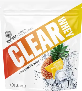 SWEDISH Supplements Clear Whey Premium Protein Isolate Суроватъчен Протеин Изолат - 400 грама, 16 дози