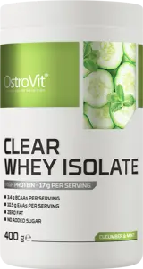 OstroVit Clear Whey Isolate 84% Whey Protein Isolate ~ Zero Fat & Carbs Суроватъчен Протеин Изолат - 400 грама, 20 дози
