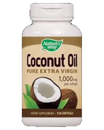 Nature's Way Coconut Oil Organic 1000 mg Кокосово масло на капсули
