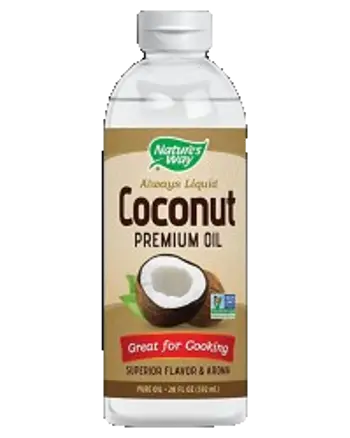 Nature's Way Coconut Premium Oil (Liquid) Течно кокосово масло