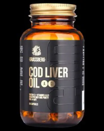 Cod Liver Oil + A + D 60 Гел капсули, 30 Дози