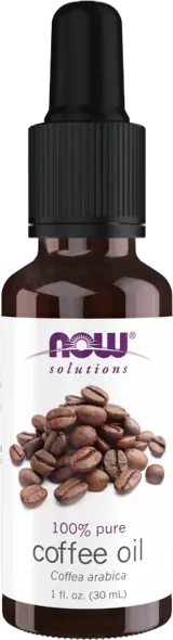 NOW Foods Coffee Oil 100% Pure Coffea Arabica Етеричнo Mаслo от Семената на Coffea Аrabica - 30 мл