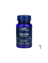 Life Extension Cognizin® CDP Choline Цитиколин 250 mg х 60 капсули