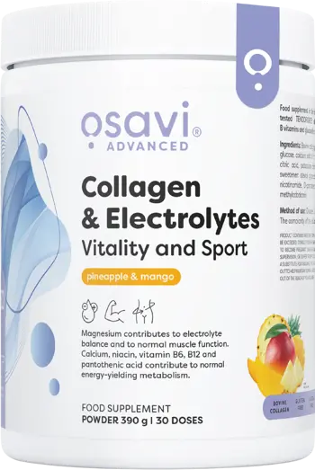 Osavi Collagen & Electrolytes Vitality and Sport Колаген и Електролити за Жизненост и Спорт