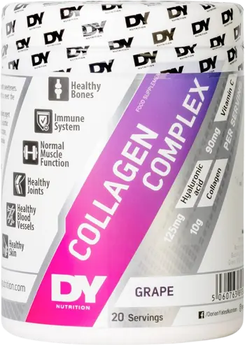 Dorian Yates Nutrition Collagen Complex with Hyaluronic Acid & Acai Berry Хидролизиран Колаген Комплекс + Хиалуронова Киселина и Акай Бери - 300 грама, 20 дози