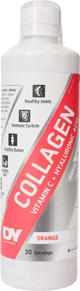 Dorian Yates Nutrition Collagen Liquid with Hyaluronic Acid & Vitamin C Хидролизиран Колаген + Хиалуронова Киселина и Витамин C - 500 мл, 20 дози