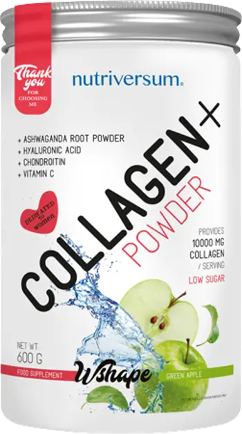 Колаген на Прах с Хиалуронова Киселина, Хондроитин и Витамин C / Collagen+ Powder | with Hyaluronic Acid, Chondroitin & Vitamin C
