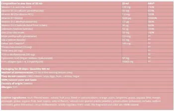 Swedish Collagen Collagen Repair Liquid Хидролизирани морски колагенови пептиди с хиалуронова киселина, витамини и минерали