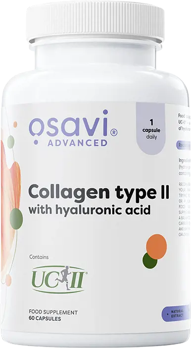 Osavi Advanced Collagen Type II with Hyaluronic Acid В подкрепа на ставите и хрущялите