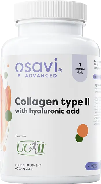 Osavi Advanced Collagen Type II with Hyaluronic Acid В подкрепа на ставите и хрущялите