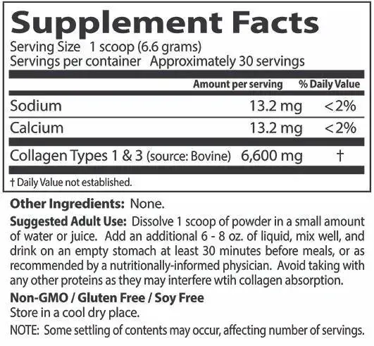 Doctor's Best Collagen Types 1 & 3 Powder Колаген на прах за коса, кожа, нокти и стави