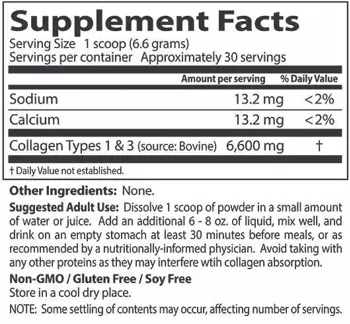 Doctor's Best Collagen Types 1 & 3 Powder Колаген на прах за коса, кожа, нокти и стави