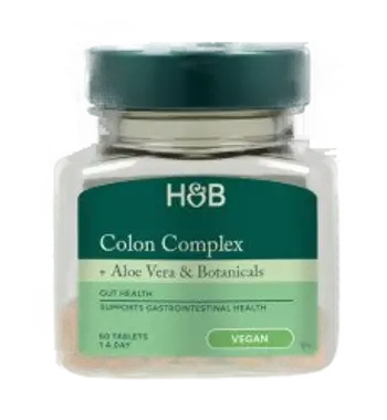 Holland And Barrett Colon Complex + Aloe Vera & Botanicals За здраве на червата и храносмилането
