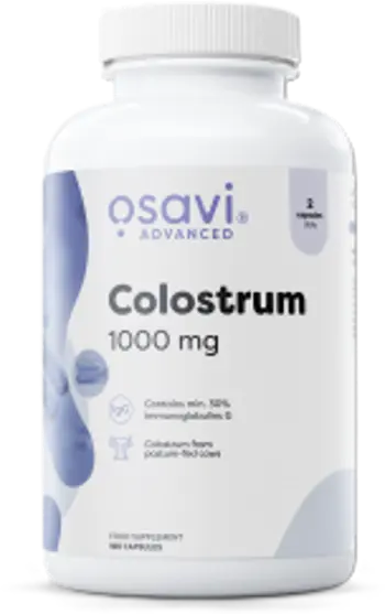 Osavi Colostrum 1000 mg Коластра за силен имунитет х 180 капсули