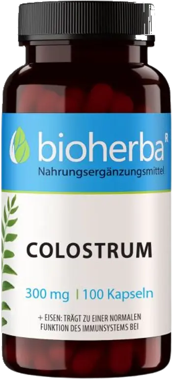 Bioherba Colostrum 300 mg Коластра за имунитет и възстановяване