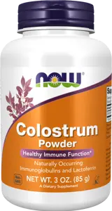 NOW Foods Colostrum Powder Коластра на Прах - 85 грама, 52 дози