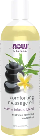 NOW Foods Comforting Massage Oil Paraben Free Успокояващо Масажно Масло - 473 мл
