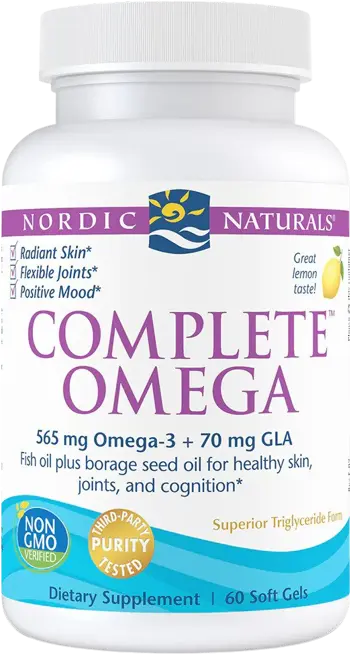 Nordic Naturals Complete Omega 565 mg Омега 3-6-9 за здрава кожа, стави и настроение