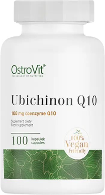 OstroVit CoQ10 Ubichinon 100 мг Коензим Q10 Убихинон - 100 капсули, 100 дози