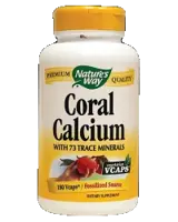 Nature's Way Coral Calcium 805 mg Коралов Калций с 73 Микроелемента х 180 капсули