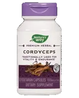 Nature's Way Cordyceps 500 mg За енергия и издръжливост х 60 капсули
