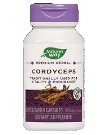 Nature's Way Cordyceps 500 mg За енергия и издръжливост х 60 капсули