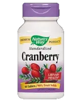 Nature's Way Cranberry Standardized 430 mg Подкрепа за пикочните пътища х 60 таблетки