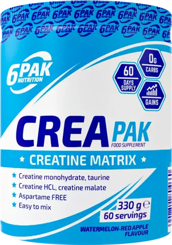 6PAK Nutrition CREA PAK (Creatine Matrix) Креатинова Матрица - 330 грама, 60 дози