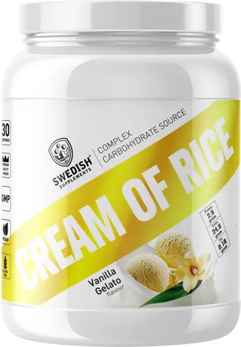 SWEDISH Supplements Cream of Rice Complex Carbohydrate Source - 1000 грама, 30 дози