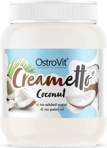 OstroVit Creametto Protein Spread Coconut Крем с Ниско Съдържание на Захар - 350 грама