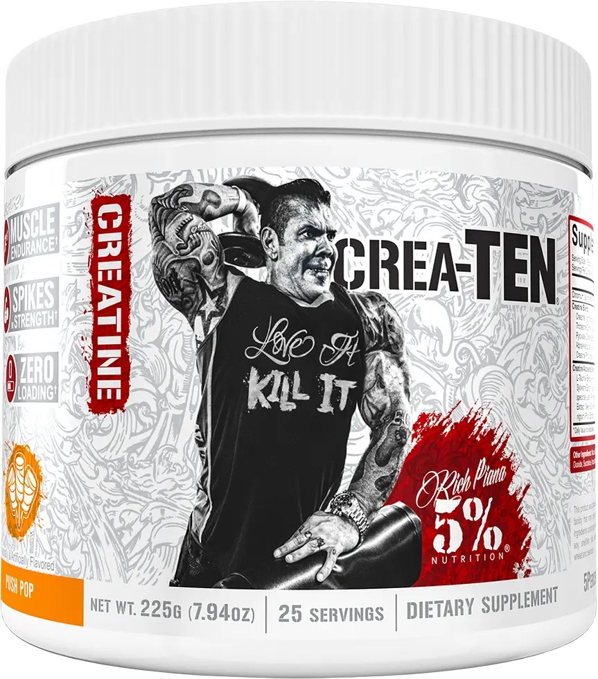 Rich Piana 5% Nutrition Crea-TEN Legendary Series 10 Types Creatine Matrix