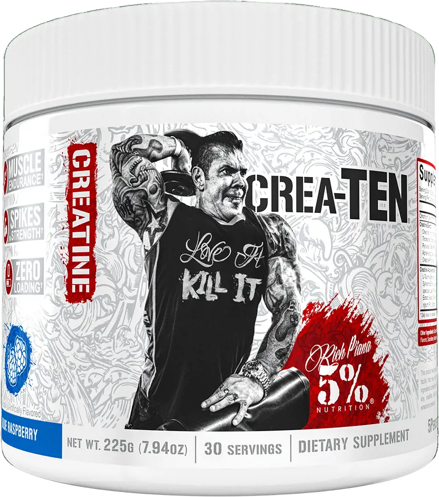 Rich Piana 5% Nutrition Crea-TEN Legendary Series 10 Types Creatine Matrix