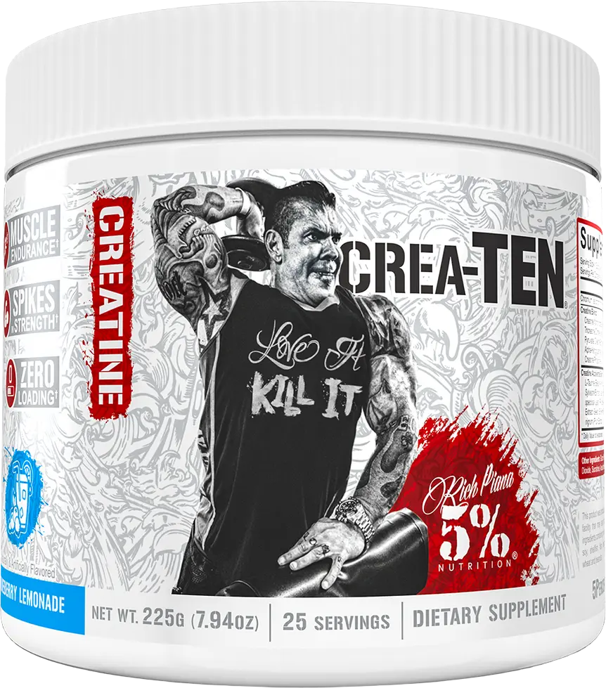 Rich Piana 5% Nutrition Crea-TEN 10 Types Creatine Matrix Креатинова матрица