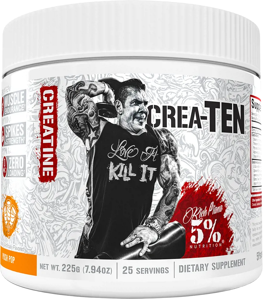 Rich Piana 5% Nutrition Crea-TEN 10 Types Creatine Matrix Креатинова матрица