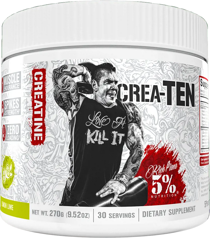 Rich Piana 5% Nutrition Crea-TEN 10 Types Creatine Matrix Креатинова матрица