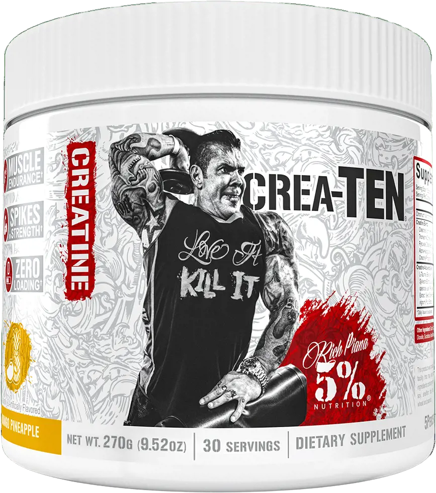 Rich Piana 5% Nutrition Crea-TEN 10 Types Creatine Matrix Креатинова матрица