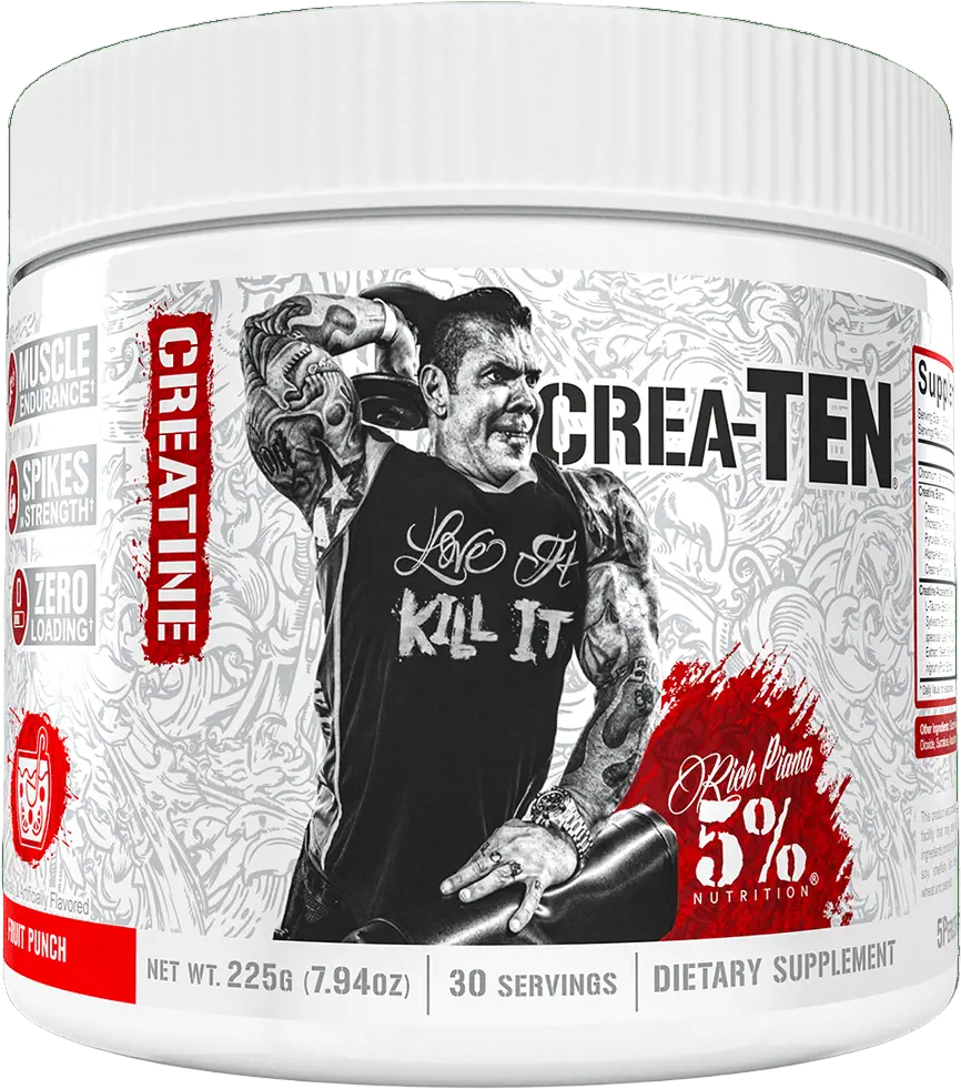 Rich Piana 5% Nutrition Crea-TEN 10 Types Creatine Matrix Креатинова матрица