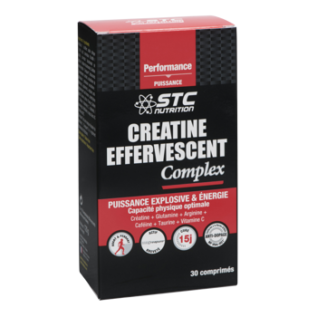 STC Nutrition CREATINE EFFERVESCENT Complex Ефервесцентен креатин комплекс с Creapure® 30 таблетки